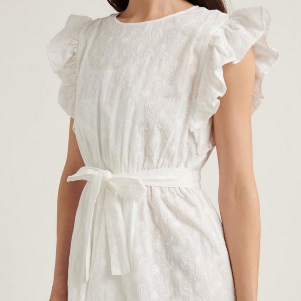 Flutter Sleeve Reese Midi Dress - Picture 4 of 4